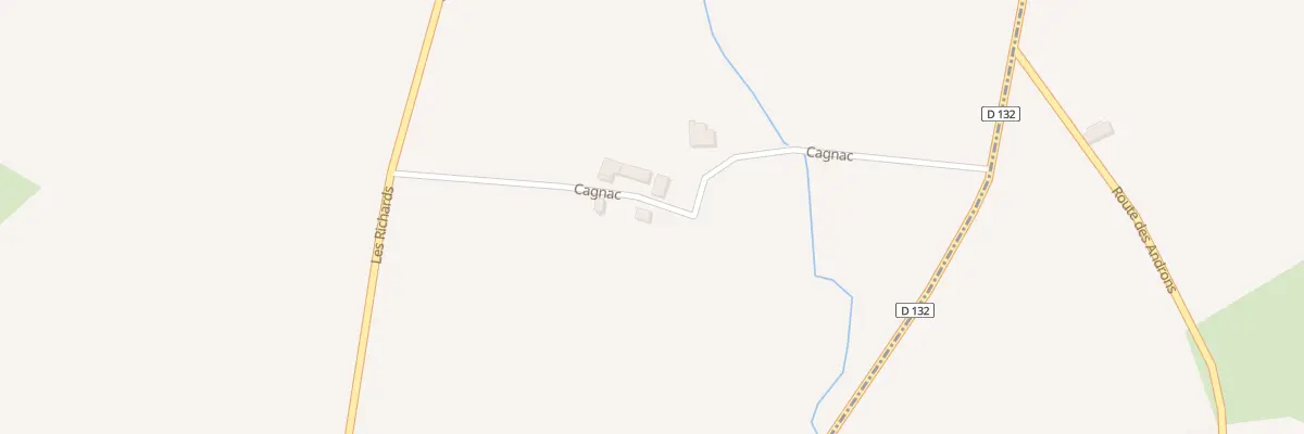 Plan du 4 Cagnac à Mombrier