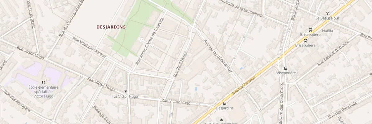 Plan du 7 Rue Paul Henry à Angers