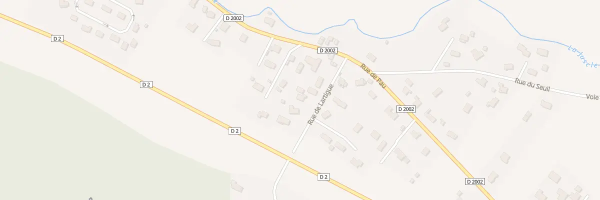 Plan du 6 Rue de Lartigue à Tarsacq