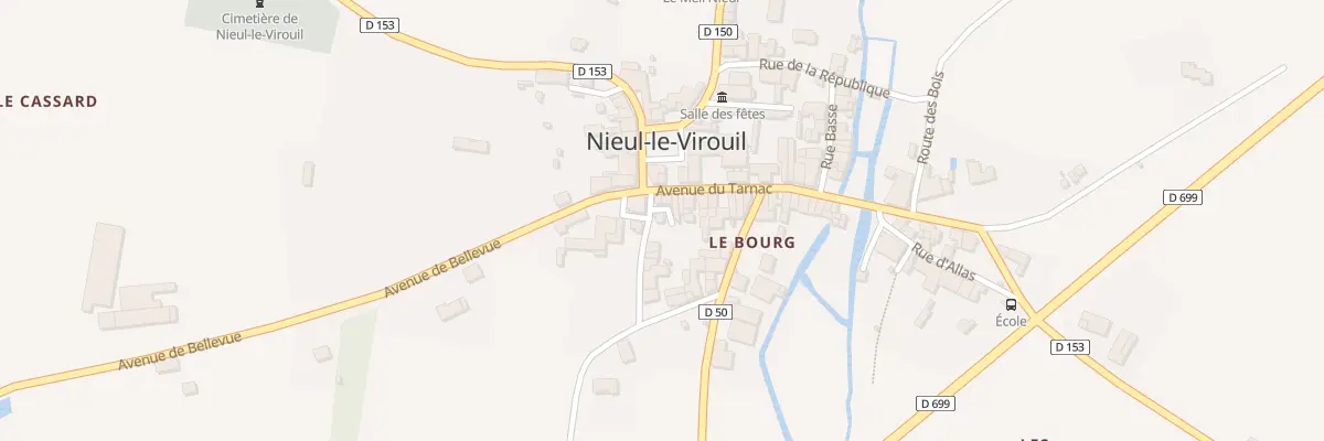 Plan du 2 Imp de la Poste à Nieul-le-Virouil