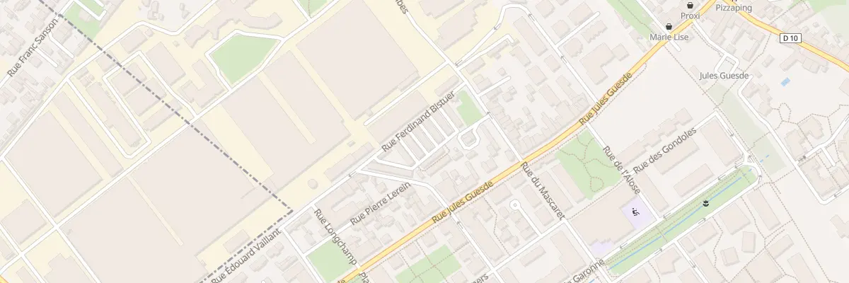 Plan du 33 Rue Ferdinand Bistuer à Floirac