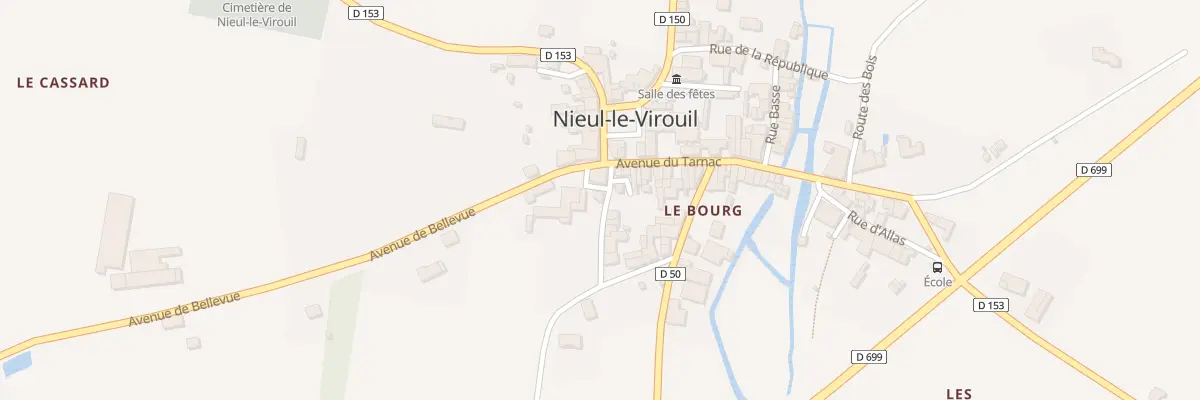 Plan du 3 Pl de la Poste à Nieul-le-Virouil