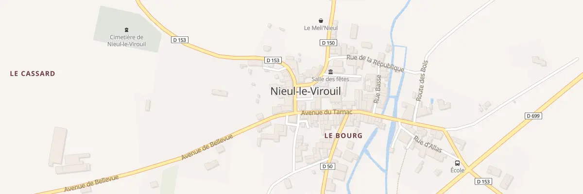 Plan du 5 Rte des Frenes à Nieul-le-Virouil