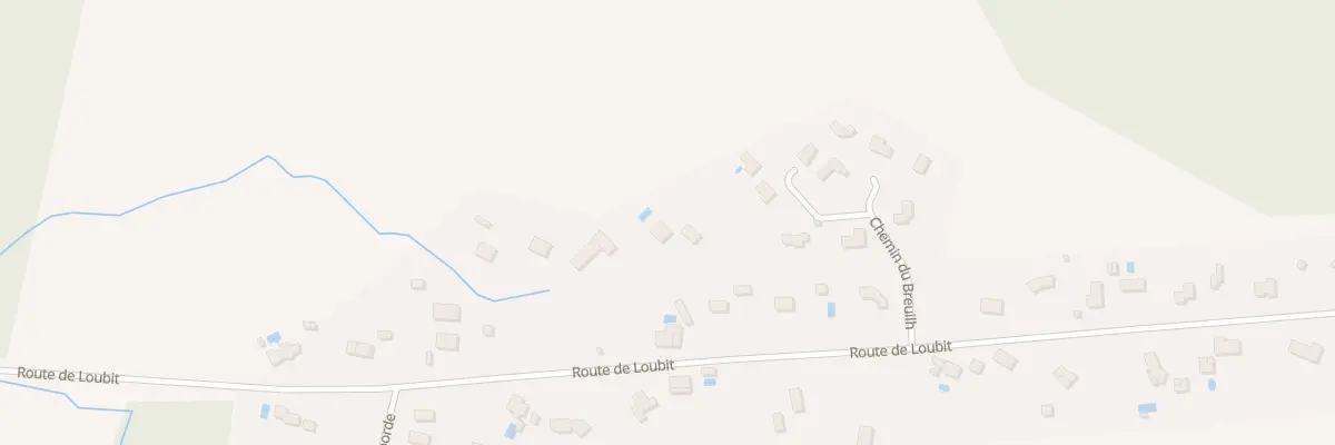 Plan du 1024 Rte de Loubit à Uchacq-et-Parentis