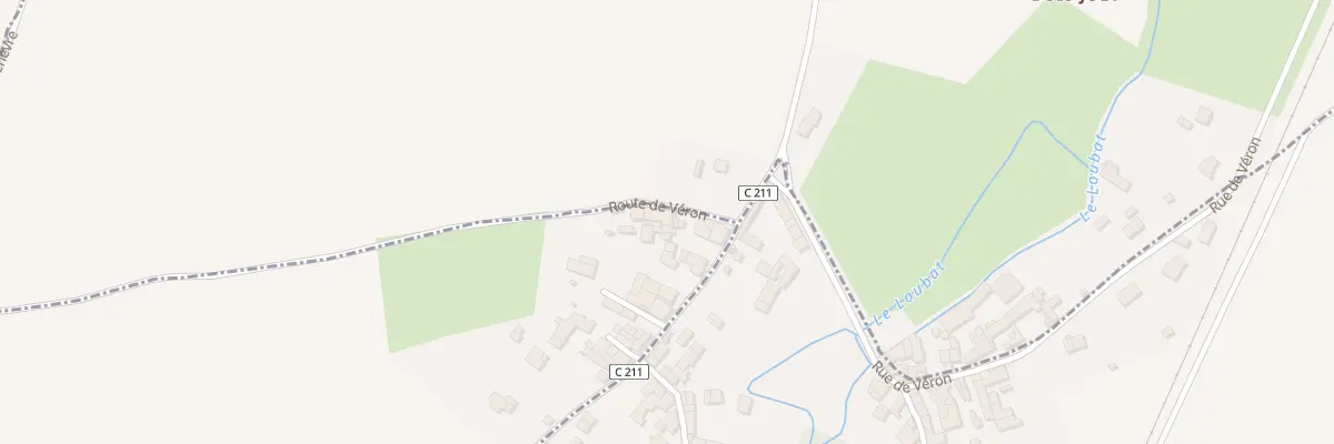 Plan du 248 Rte de Véron à Saint-Jean-d’Angély
