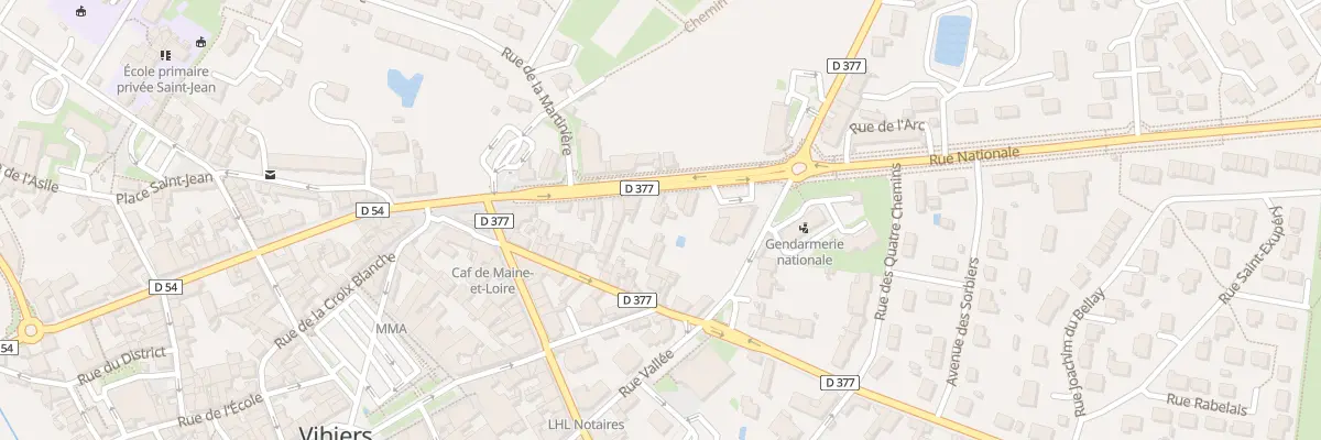 Plan du 769 Rue Nationale (Vihiers) à Lys-Haut-Layon