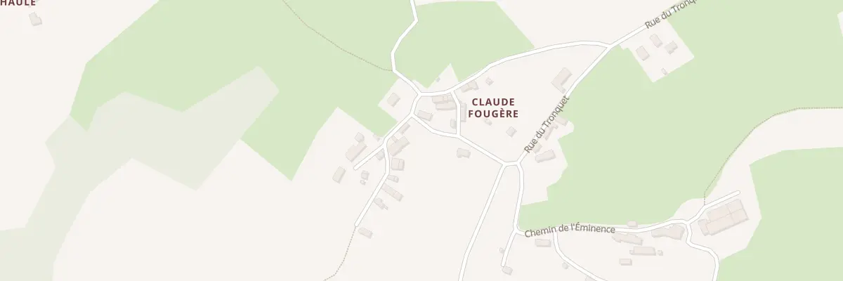 Plan du 5054 Claude Fougere à La Villette