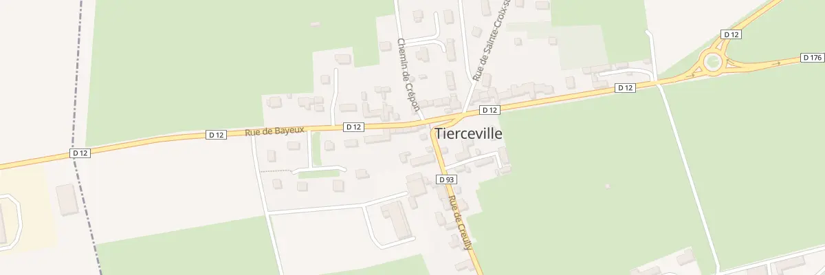 Plan du 2 Rue de Creully à Ponts sur Seulles