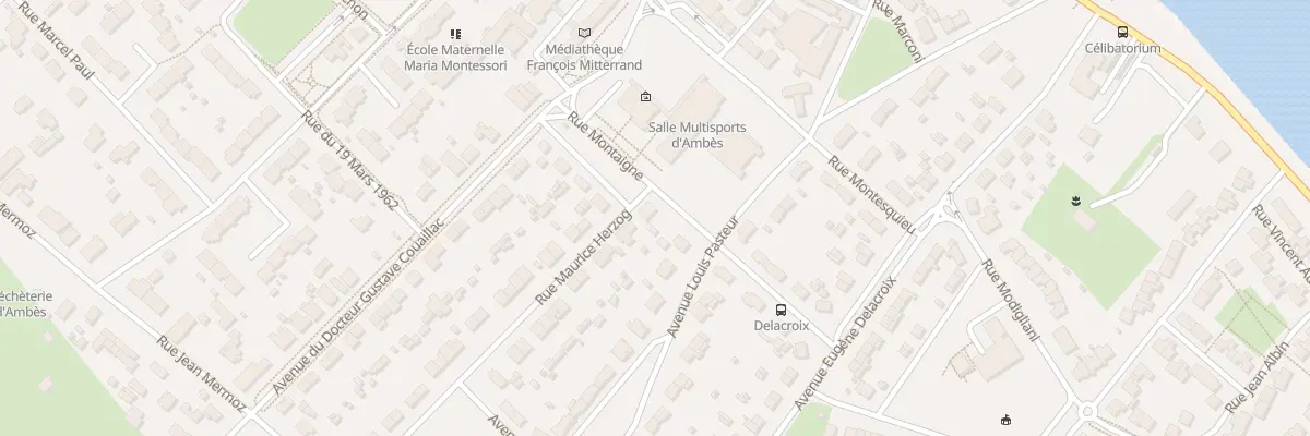 Plan du 2 Rue Maurice Herzog à Ambès