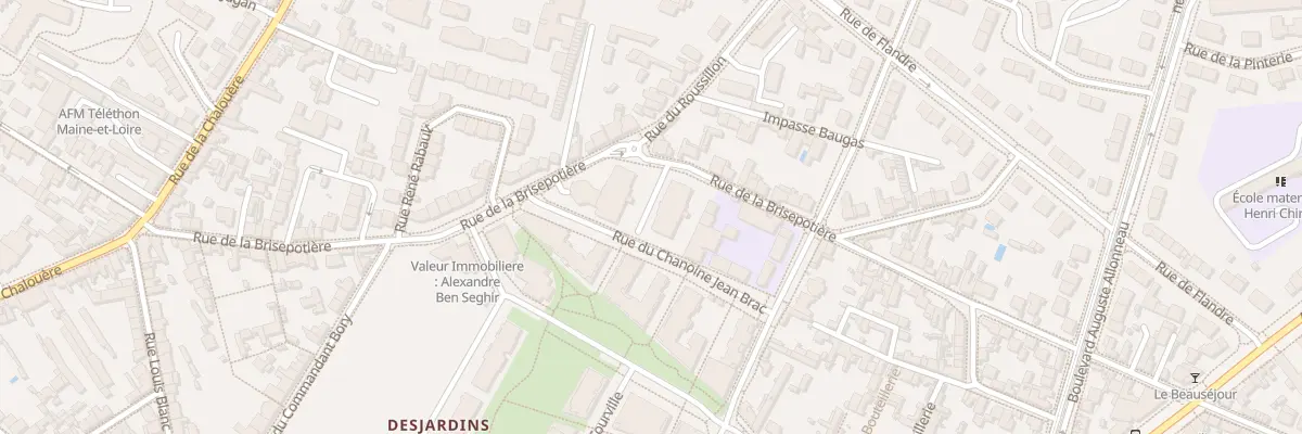 Plan du 32 Rue de la Brisepotière à Angers