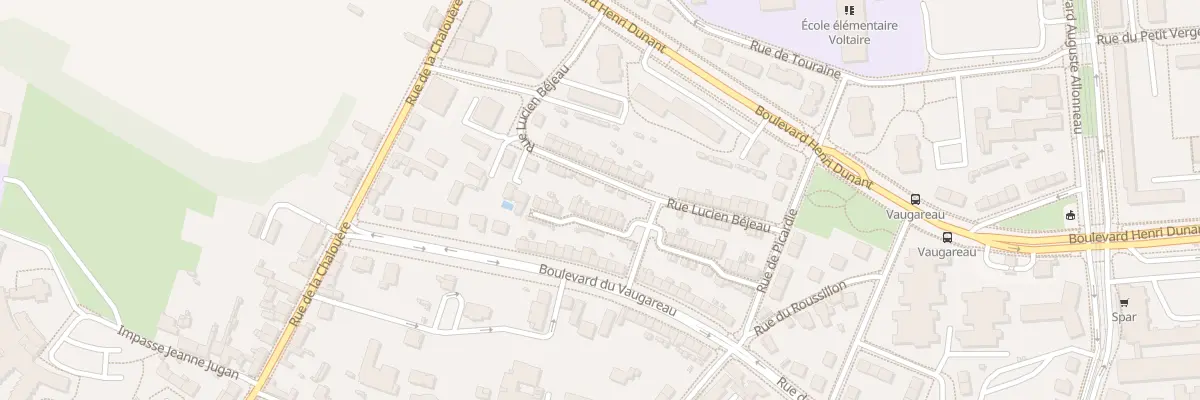 Plan du 15 Rue Maurice Jenot à Angers