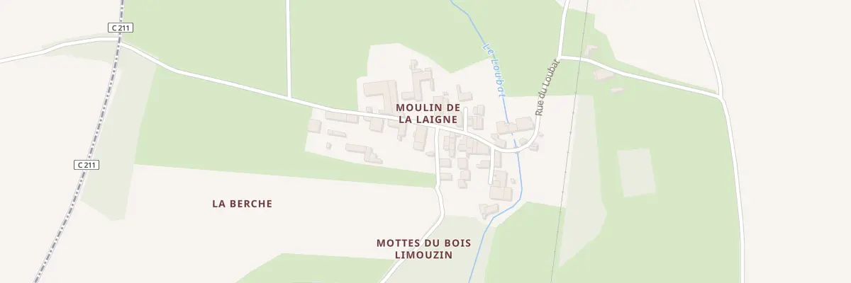 Plan du 36 Rue du Loubat à Asnières-la-Giraud