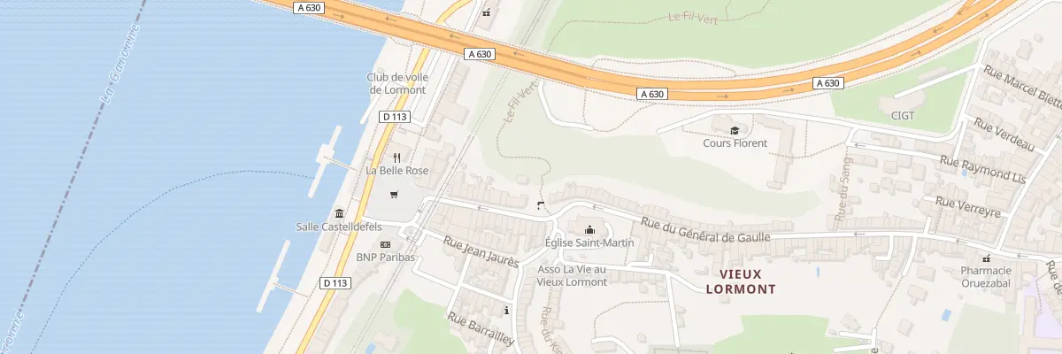 Plan du 24B Rue du Général de Gaulle à Lormont