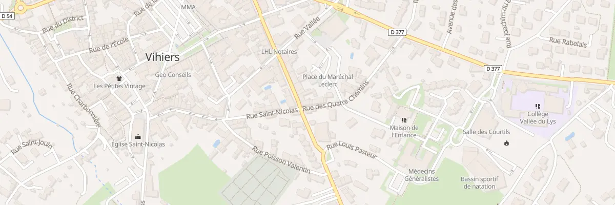 Plan du 22 Rue des Quatre Chemins à Lys-Haut-Layon