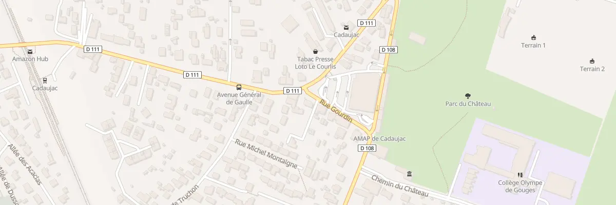 Plan du 29A Rue Gourdin à Cadaujac