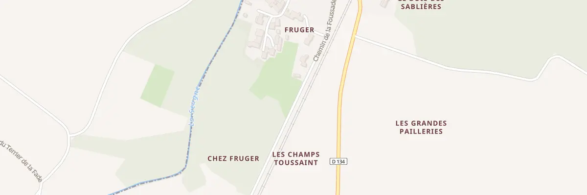 Plan du 18 Che de la Foussade à Saint-Sever-de-Saintonge