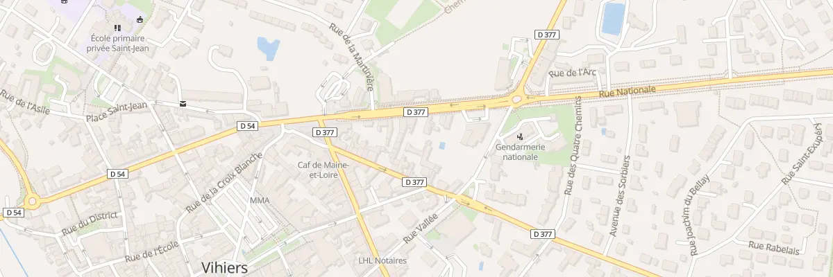 Plan du 773 Rue Nationale (Vihiers) à Lys-Haut-Layon