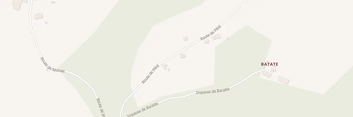 Plan du 329 Rte de Pere à Morlanne
