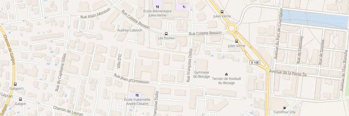 Plan du 24 Rue Françoise Dolto à Villenave-d’Ornon