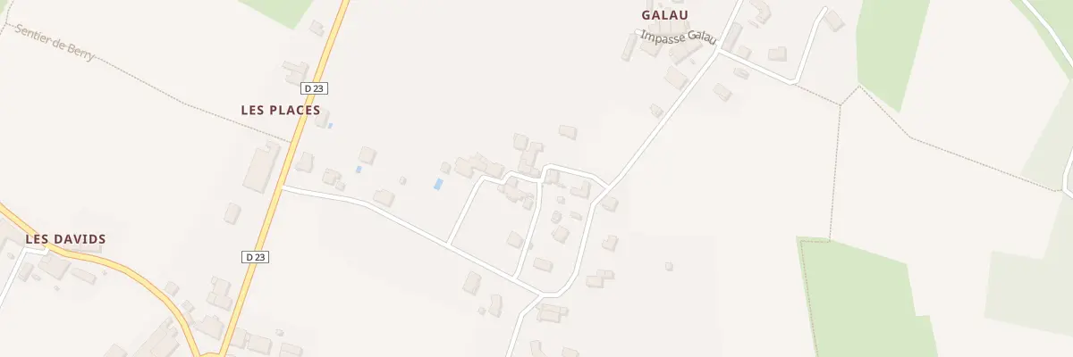 Plan du 9 Berri à Lansac