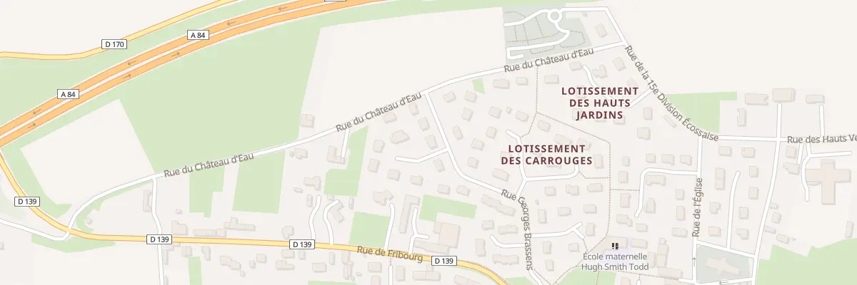 Plan du 21 Rue Georges Brassens à Grainville-sur-Odon