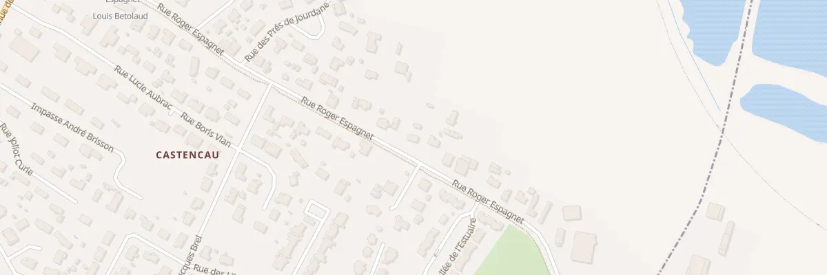 Plan du 33 Rue Roger Espagnet à Saint-Louis-de-Montferrand