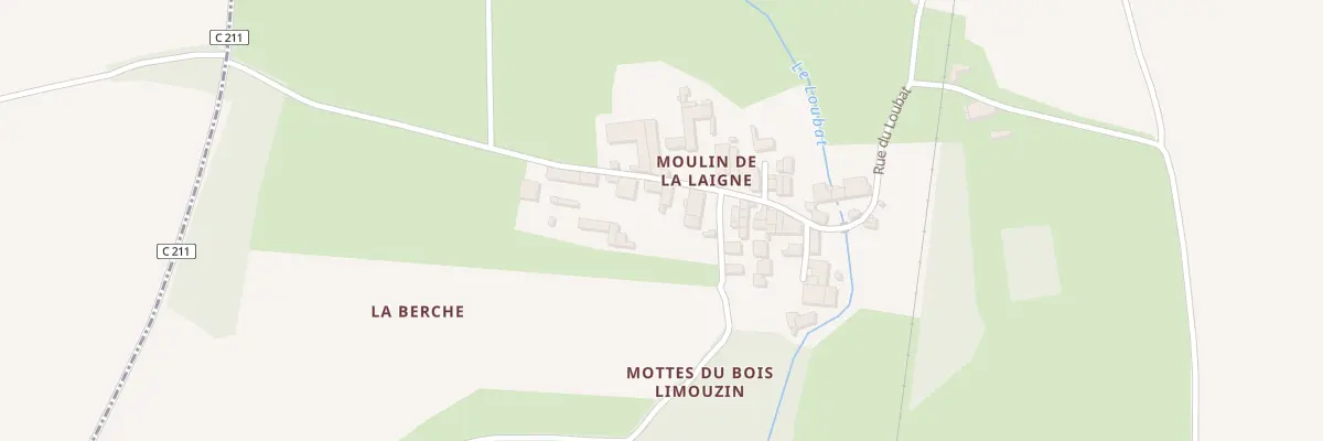 Plan du 26 Rue du Loubat à Asnières-la-Giraud