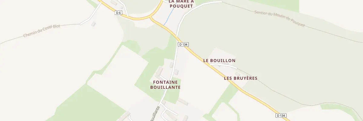 Plan du 4 Rue Fontaine Bouillante St Mti à Thury-Harcourt-le-Hom
