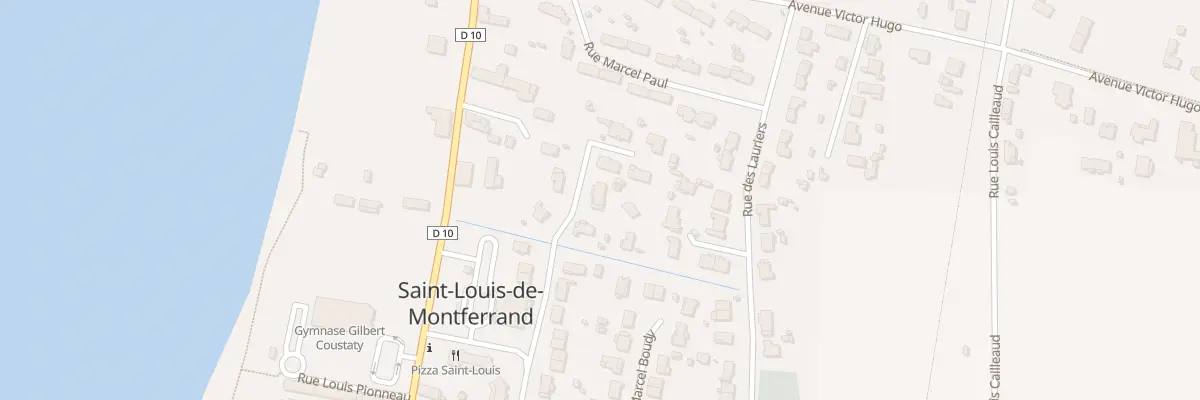 Plan du 16 Rue Albert Chalaud à Saint-Louis-de-Montferrand