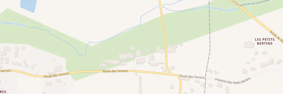 Plan du 9 Che des Grands Bertins à Teuillac