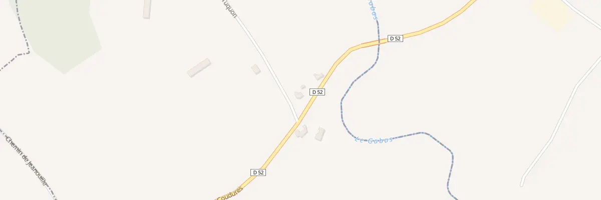Plan du 40 All de Tuquon à Serres-Gaston