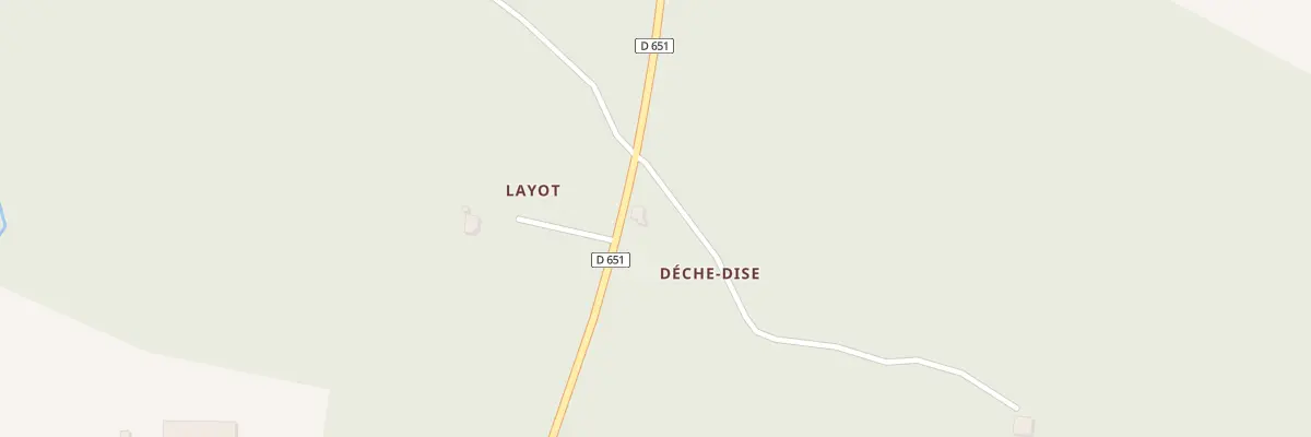 Plan du 896 Rte de Libon à Brocas