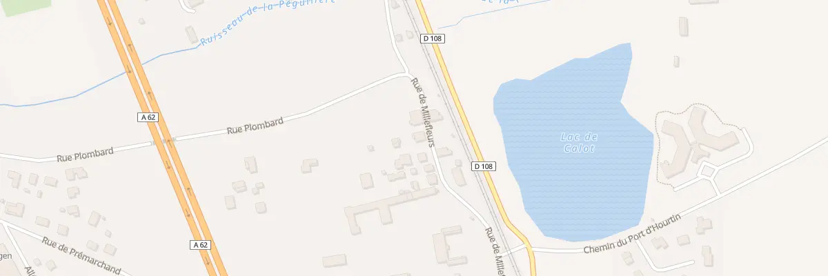 Plan du 85 Rue de Millefleurs à Cadaujac