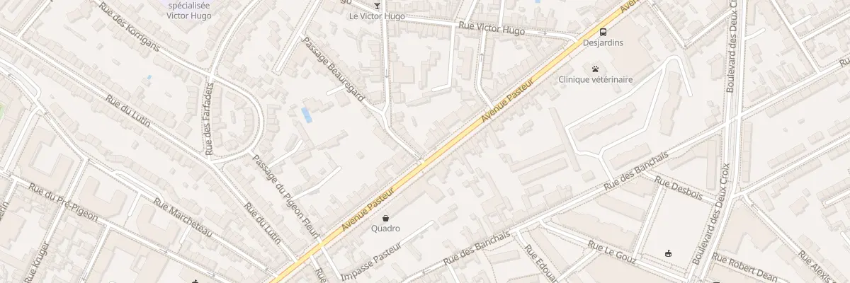 Plan du 183 Av Pasteur à Angers