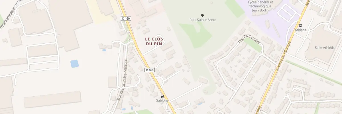 Plan du 76 Rue David d’Angers aux Ponts-de-Cé