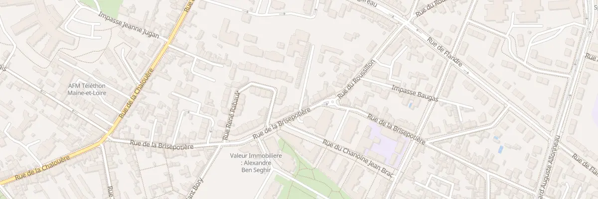 Plan du 27B Rue de la Brisepotière à Angers