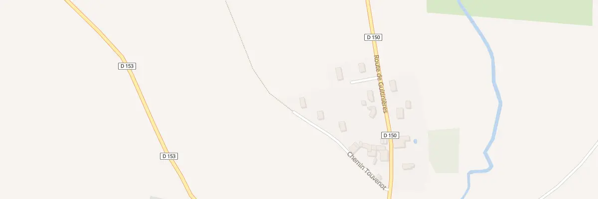 Plan du 14 Che Touvenot à Nieul-le-Virouil