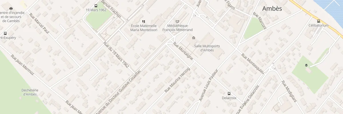 Plan du 4 Rue Montaigne à Ambès