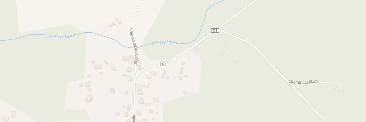 Plan du 332 Rte de le Sen à Labrit