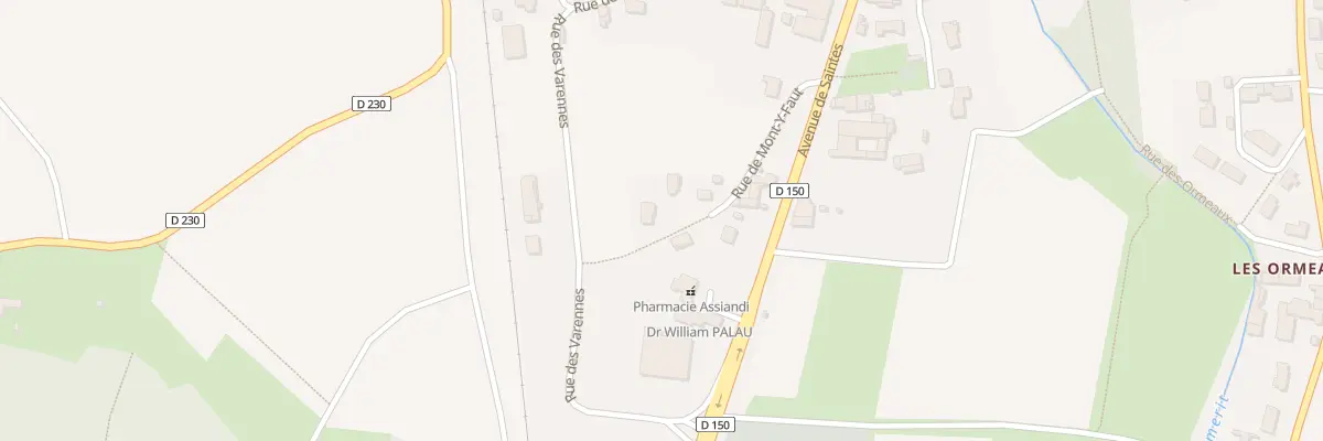 Plan du 12 Rue Mont’Y Faut à Saint-Hilaire-de-Villefranche