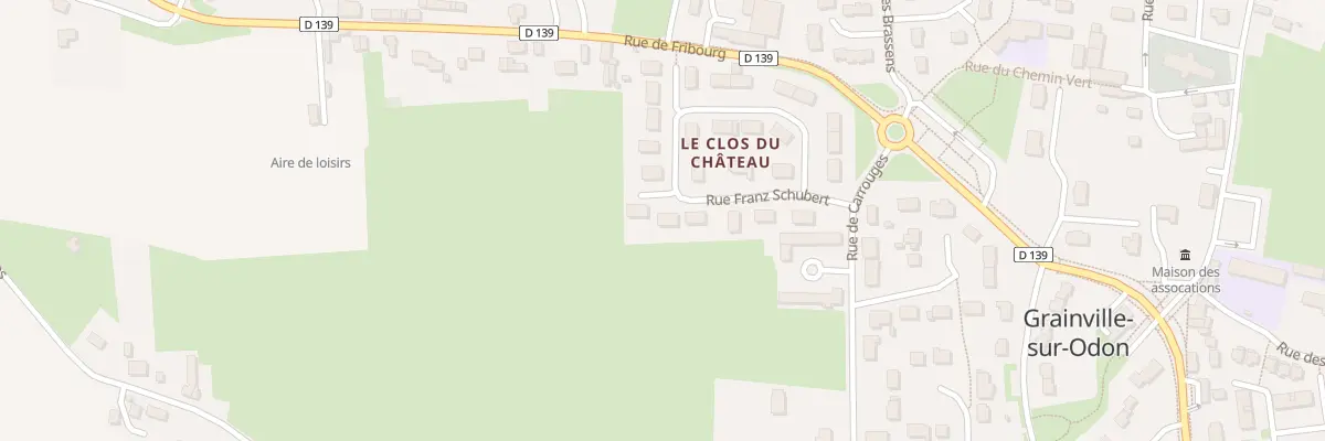 Plan du 9 Rue Franz Schubert à Grainville-sur-Odon