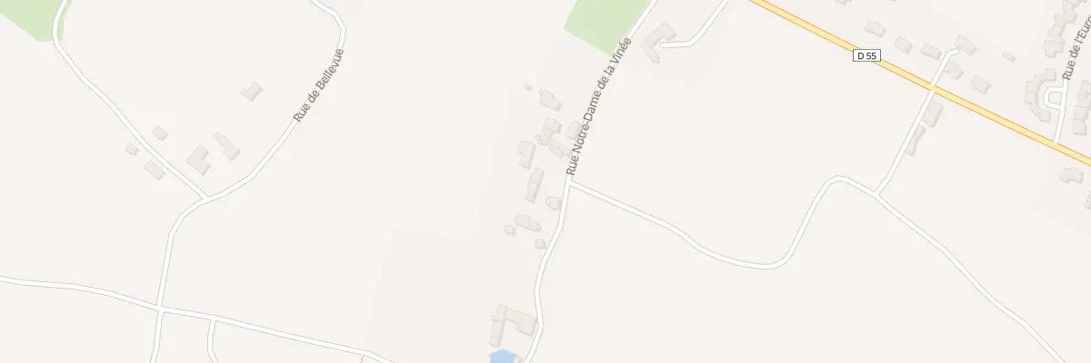 Plan du 8 Rue Notre Dame de la Vinée à Bellevigne-en-Layon