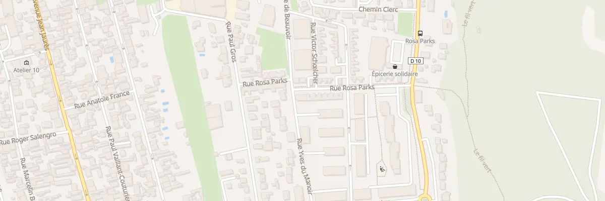 Plan du 16T Rue Rosa Parks à Floirac