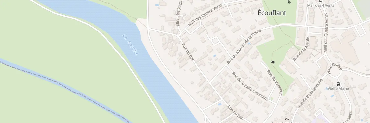 Plan du 31 Rue du Bac à Écouflant