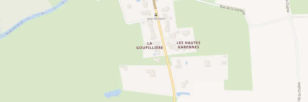 Plan du 20 Rue Jean Richard à Bessines