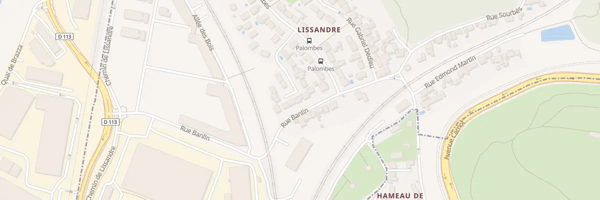 Plan du 15 Imp des Palombes à Lormont
