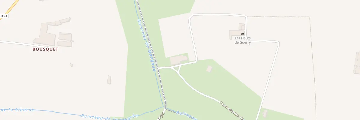 Plan du 284 Guerrit à Mazion