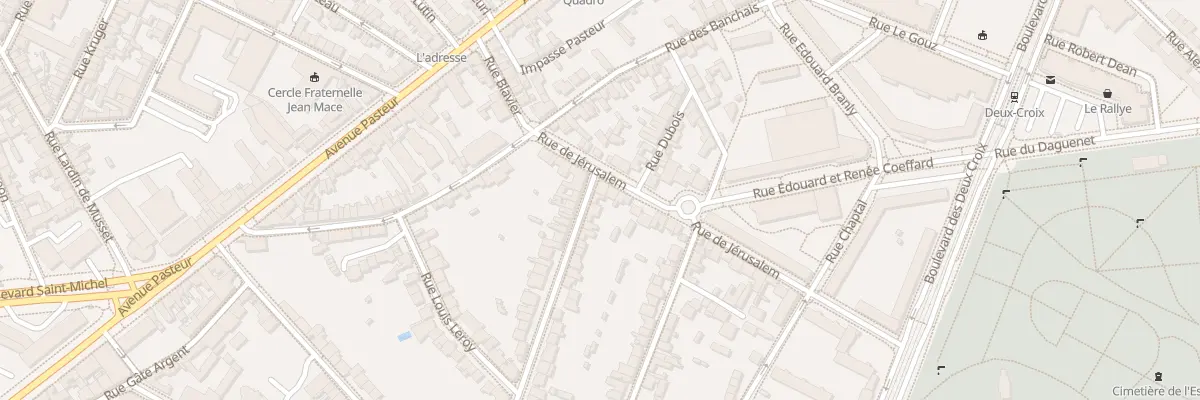 Plan du 3 Rue Ronsard à Angers