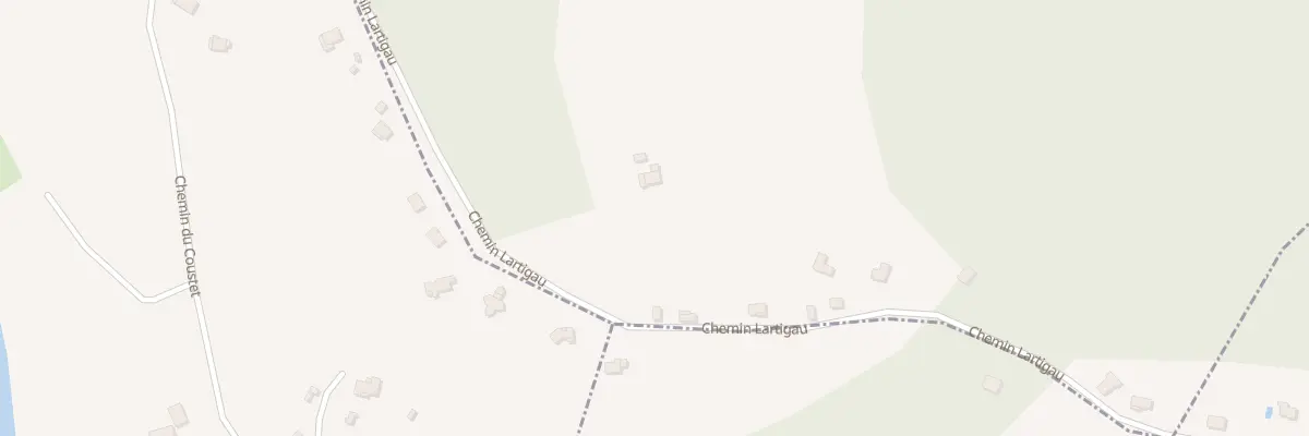 Plan du 415 Che Lartigau à Casteide-Cami