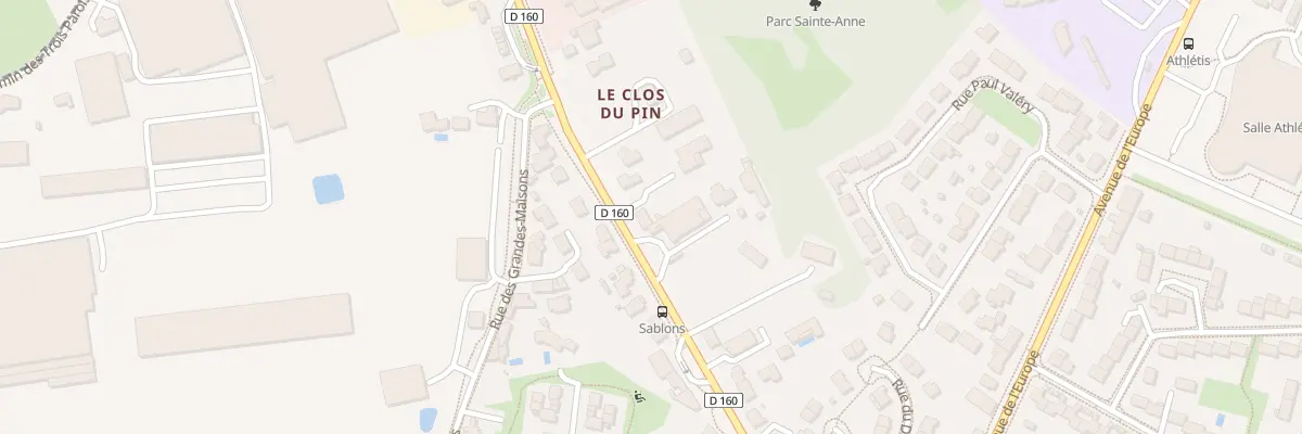 Plan du 74 Rue David d’Angers aux Ponts-de-Cé